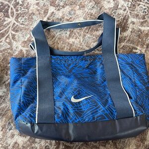 Nike Blue and Black Women's Bag
